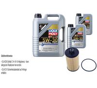 Denckermann Filtro Olio Liqui Moly Special Tec F 5W-30 7L per Chevrolet, Cruze