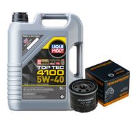 Denckermann Filtro Olio Liqui Moly Top Tec 4100 5W-40 5L per Renault Twingo III