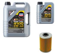 Denckermann Filtro Olio Liqui Moly Top Tec 4100 5W-40 6L per BMW 3er Tour 318tds