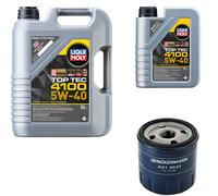 DENCKERMANN Filtro Olio LIQUI MOLY Top Tec 4100 5W-40 6L Per Lancia Ypsilon 1.2