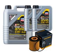 Denckermann Filtro Olio Liqui Moly Top Tec 4100 5W-40 7L Per Mini Mini Cabriolet
