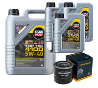Denckermann Filtro Olio Liqui Moly Top Tec 4100 5W-40 8L per Tucson 1.6 GDI