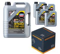 DENCKERMANN Filtro Olio LIQUI MOLY TOP TEC 4100 5W-40 9L Per Opel Antara 2.4