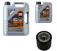 Denckermann Filtro Olio Liqui Moly Top Tec 4200 5W-30 6L per Mazda Serie E Box