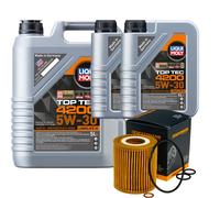 Denckermann Filtro Olio Liqui Moly Top Tec 4200 5W-30 7L per BMW 3er Compact 316