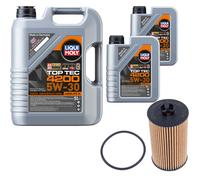 Denckermann Filtro Olio Liqui Moly Top Tec 4200 5W-30 7L per Opel Cascada 1.6