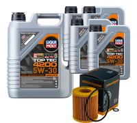 Denckermann Filtro Olio Liqui Moly Top Tec 4200 5W-30 9L per Mazda 6 Kombi 2.5