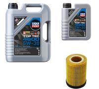 Denckermann Filtro Olio Liqui Moly Top Tec 4600 5W-30 6L per Opel Corsa D 1.2
