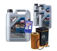 Denckermann Filtro Olio Liqui Moly Top Tec 4600 5W-30 9L per Mercedes Classe