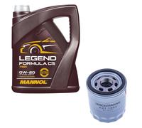 Denckermann Filtro Olio MANNOL 0W-20 Legend Formula C5 5L per Opel Astra -