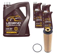 DENCKERMANN Filtro Olio MANNOL 0W-20 LEGEND Formula C5 9L Per Mercedes GLC 220