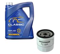 DENCKERMANN Filtro Olio MANNOL Classic 10W-40 5L Per Ford Fiesta III 1.3
