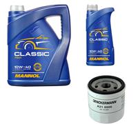 DENCKERMANN Filtro Olio MANNOL Classic 10W-40 6L Per Ford Fiesta III 1.3