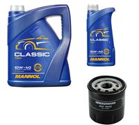 Denckermann Filtro Olio Mannol Classic 10W-40 6L Per Renault Twingo II 1.2