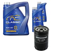 Denckermann Filtro Olio Mannol Classic 10W-40 7L Per BMW 3er Cabriolet