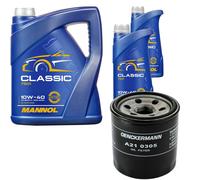 DENCKERMANN Filtro Olio MANNOL Classic 10W-40 7L Per FORD USA Probe II 2.0