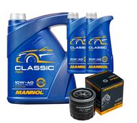 DENCKERMANN Filtro Olio MANNOL Classic 10W-40 7L Per Hyundai Matrix 1.6