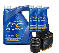 DENCKERMANN Filtro Olio MANNOL Classic 10W-40 7L Per Mazda 2 1.4 1.25 121
