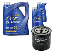DENCKERMANN Filtro Olio MANNOL Classic 10W-40 7L Per Rover 600 620 SDI 45
