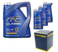 DENCKERMANN Filtro Olio MANNOL Classic 10W-40 8L Per Ford Transit Kasten