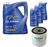 DENCKERMANN Filtro Olio MANNOL Classic 10W-40 8L Per Ford Transit Kasten