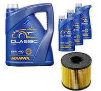 DENCKERMANN Filtro Olio MANNOL Classic 10W-40 8L Per Opel Movano Kasten