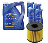 DENCKERMANN Filtro Olio MANNOL Classic 10W-40 9L Per Opel Movano Kasten