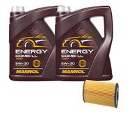 DENCKERMANN Filtro Olio MANNOL Combi LL 5W-30 10L Per BMW 3er Touring 320d