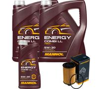 DENCKERMANN Filtro Olio MANNOL Combi LL 5W-30 11L Per Jeep Grand Cherokee
