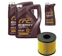 DENCKERMANN Filtro Olio MANNOL Combi LL 5W-30 11L Per Nissan Interstar Bus