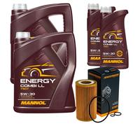 DENCKERMANN Filtro Olio MANNOL Combi LL 5W-30 12L per Mercedes E-Klasse