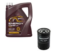 DENCKERMANN Filtro Olio MANNOL Combi LL 5W-30 5L Per BMW 3er Cabriolet
