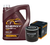 DENCKERMANN Filtro Olio MANNOL Combi LL 5W-30 5L Per Ford Sierra 2.0I