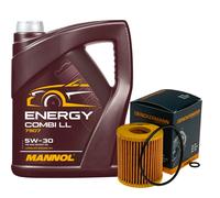 DENCKERMANN Filtro Olio MANNOL Combi LL 5W-30 5L Per Mazda 6 Kombi 2.5 MZR