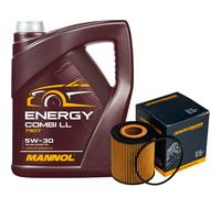 Denckermann Filtro Olio Mannol Combi Ll 5W-30 5L Per Mini Mini Cabriolet