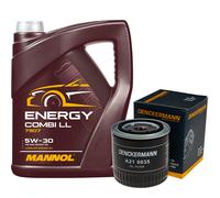 DENCKERMANN Filtro Olio MANNOL Combi LL 5W-30 5L Per VW Lupo 1.7 SDI Caddy
