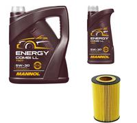 Denckermann Filtro Olio Mannol Combi LL 5W-30 6L Per Audi Allroad 2.5 TDI