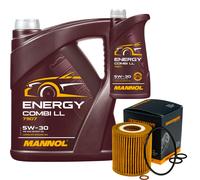 DENCKERMANN Filtro Olio MANNOL Combi LL 5W-30 6L Per BMW 3 Serie Compact 316
