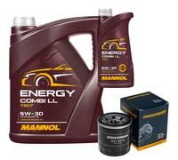 DENCKERMANN Filtro Olio MANNOL Combi LL 5W-30 6L Per Chevrolet Spark 1.0