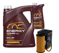 DENCKERMANN Filtro Olio MANNOL Combi LL 5W-30 6L Per Mercedes A-Class