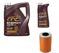 Denckermann Filtro Olio Mannol Combi Ll 5W-30 6L Per Mercedes C-Class