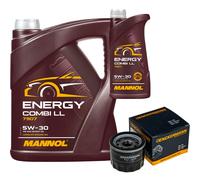 DENCKERMANN Filtro Olio MANNOL Combi LL 5W-30 6L Per Suzuki Ignis 1.2