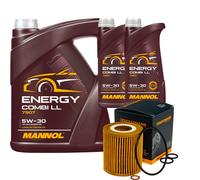 DENCKERMANN Filtro Olio MANNOL Combi LL 5W-30 7L Per BMW 3er Compact 316