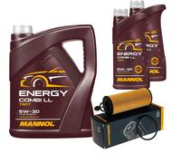 DENCKERMANN Filtro Olio MANNOL Combi LL 5W-30 7L Per Jeep Wrangler III 3.6