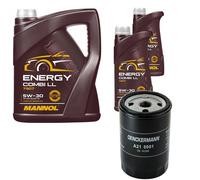 Denckermann Filtro Olio Mannol Combi LL 5W-30 7L Per VW Golf I Cabriolet