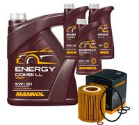 DENCKERMANN Filtro Olio MANNOL Combi LL 5W-30 8L Per BMW 3 Serie Compact 316