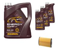 DENCKERMANN Filtro Olio MANNOL Combi LL 5W-30 8L Per BMW 3er Touring 320d