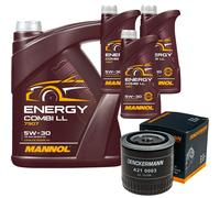DENCKERMANN Filtro Olio MANNOL Combi LL 5W-30 8L Per Ford Sierra 2.0I