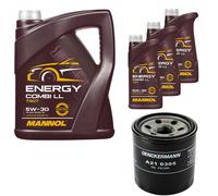 DENCKERMANN Filtro Olio MANNOL Combi LL 5W-30 8L Per FORD USA Probe II 2.0