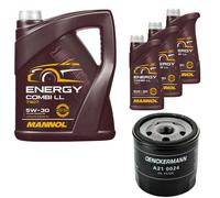 DENCKERMANN Filtro Olio MANNOL Combi LL 5W-30 8L Per Lancia Delta II 2.0